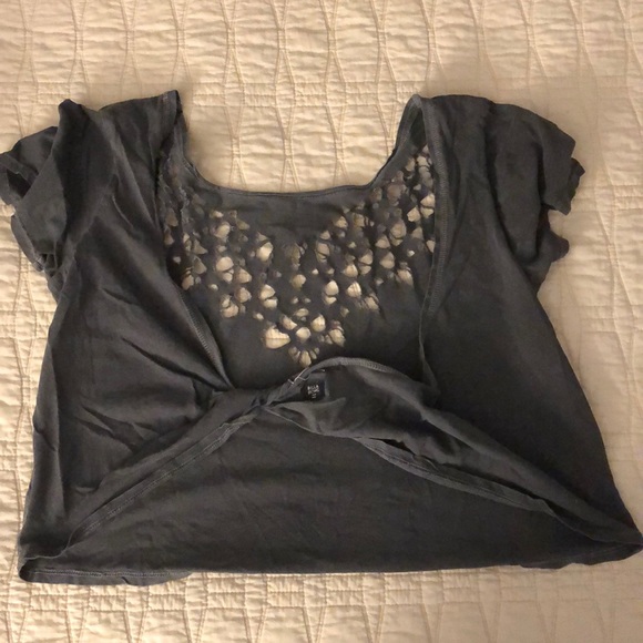 Billabong One Look Knit Crop T-Shirt - Picture 5 of 9